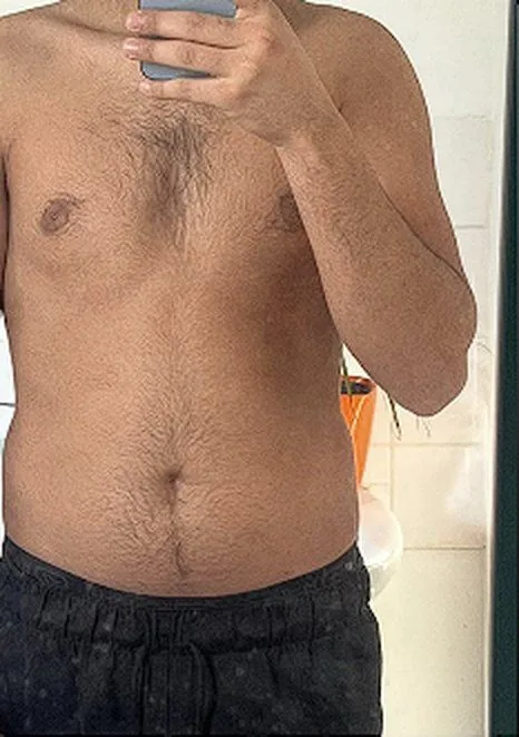 Client A before coaching